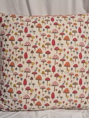 Authentic Cath Kidston London Quilted Mushroom Floor Pillow